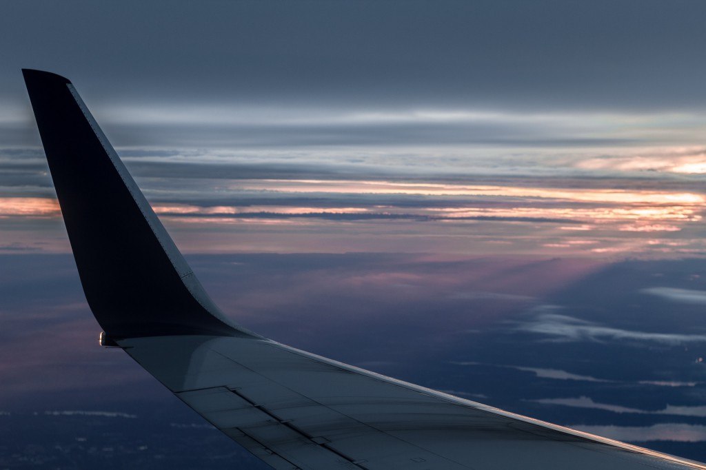 Nacht Flugverfolgung