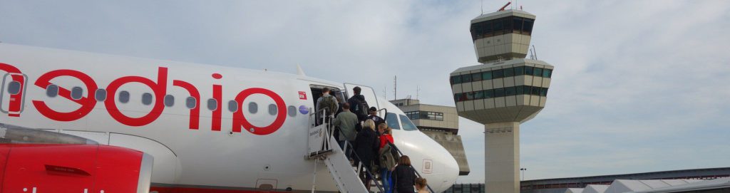Flughafen Berlin Tegel mit Flugradar Ankunft und Abflug